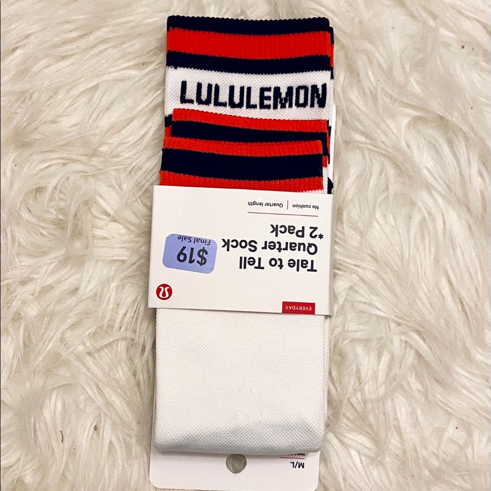NWT Lululemon Socks